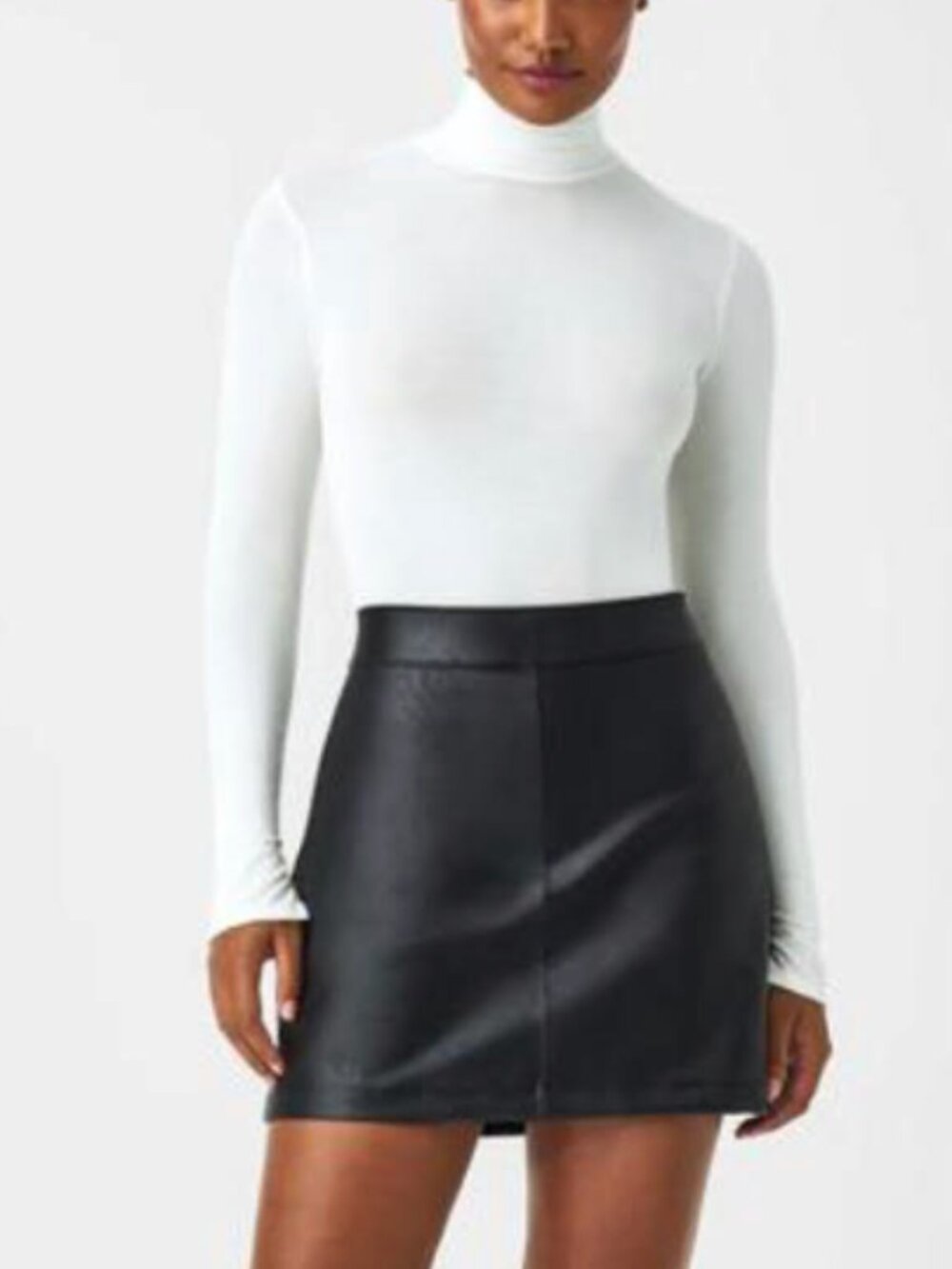 Womens Better Base Long Sleeve Turtleneck | SPANX